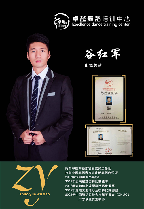 谷紅軍-街(jiē)舞總監